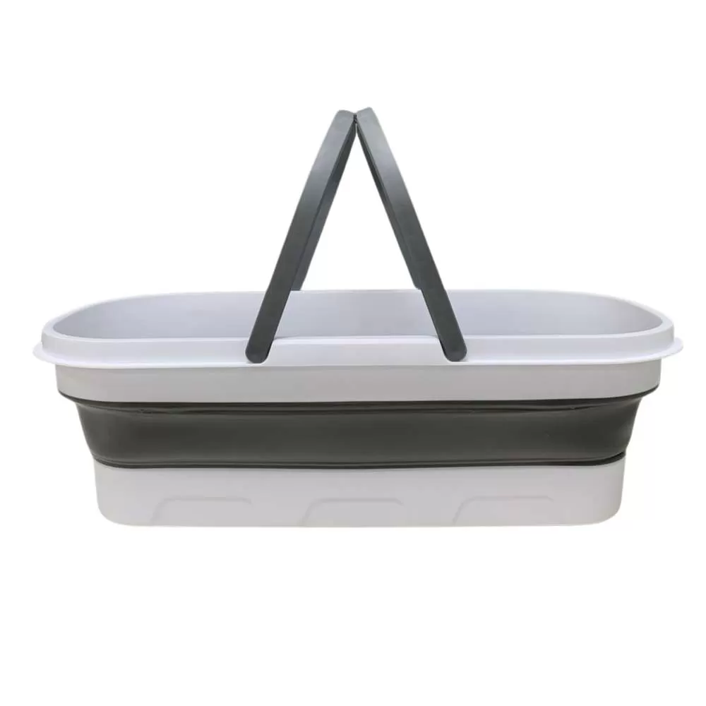 BALDE PLEGABLE RECTANGULAR CON RUEDAS LAFFITTE 15 LTS